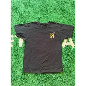 BrandMakers Mona Lisa Balaclava Graphic T-Shirt Black Mens Large Streetwear Tee